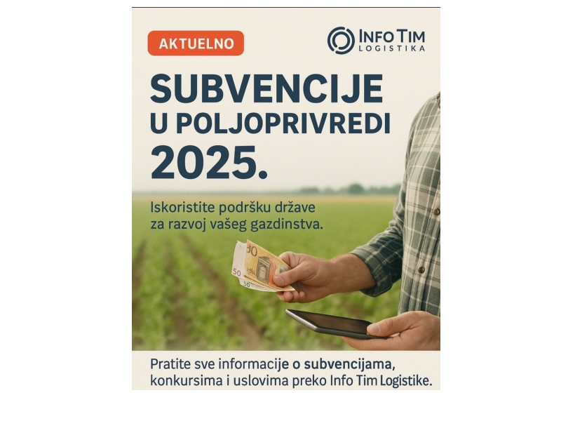 Usvojena Strategija poljoprivrede do 2034. godine: reforma podsticaja, Registra gazdinstava i uređenje tržišta